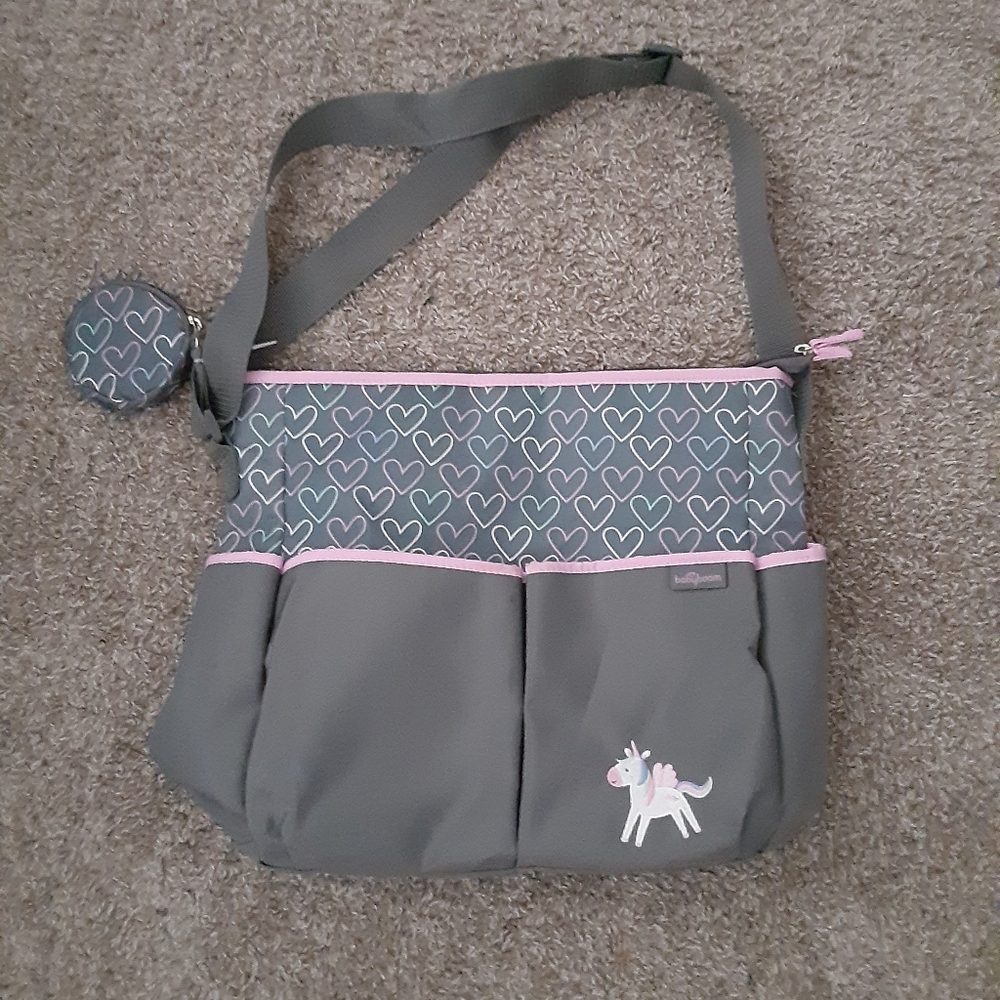 Girly diaper bag